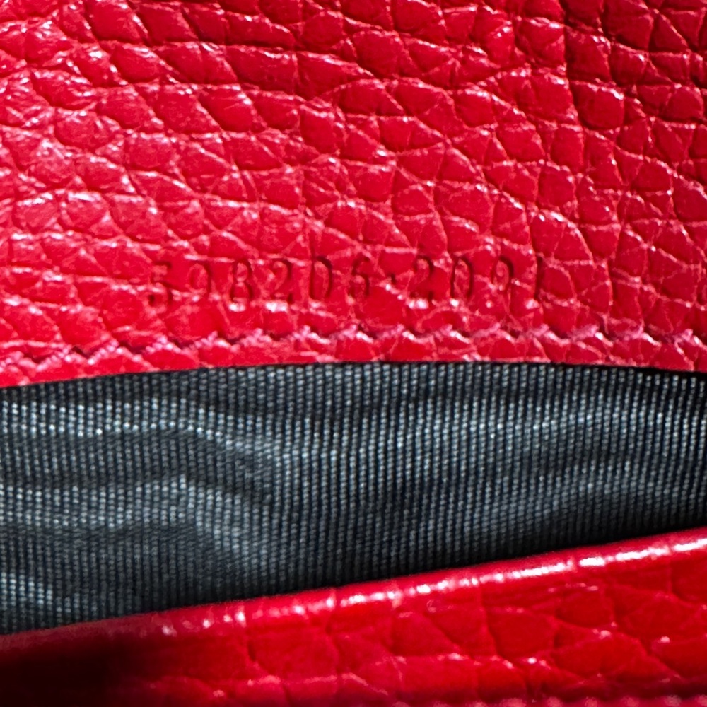 Gucci Red Leather Wallet - Picture 10 of 10
